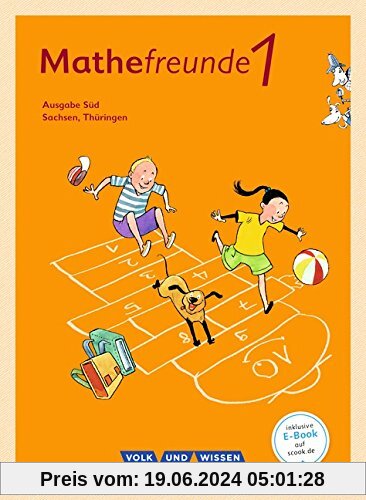Mathefreunde - Süd - Neubearbeitung 2015: 1. Schuljahr - Schülerbuch mit Kartonbeilagen